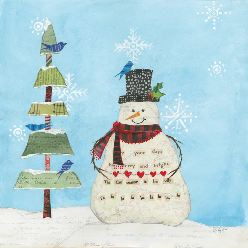 Winter Fun IV by Courtney Prahl. SKU 24289a. Archival Giclee Fine art print for wall decor.