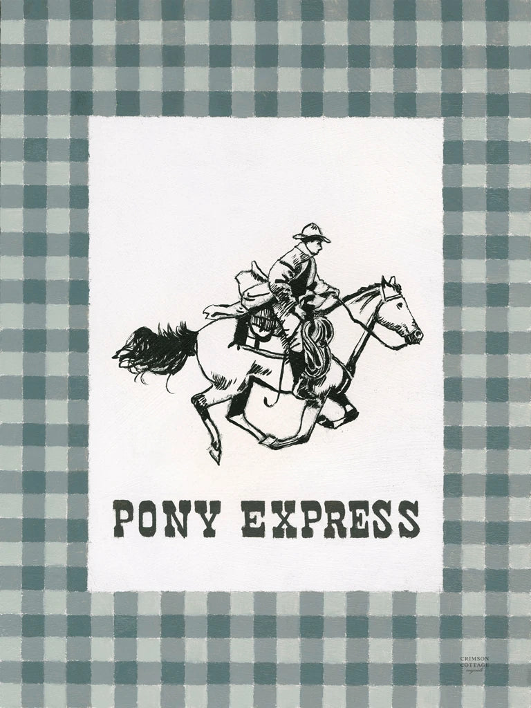 Yee Haw Pony Express by Crimson Cottage