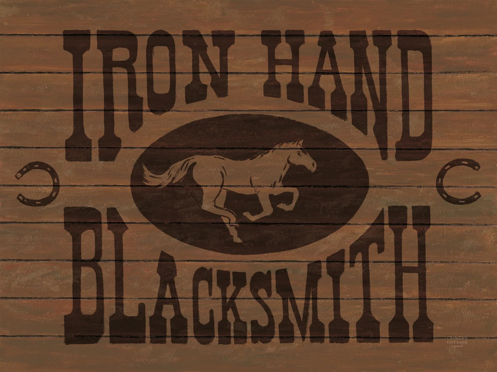 Yee Haw Sign Blacksmith by Crimson Cottage