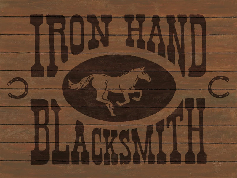 Yee Haw Sign Blacksmith by Crimson Cottage