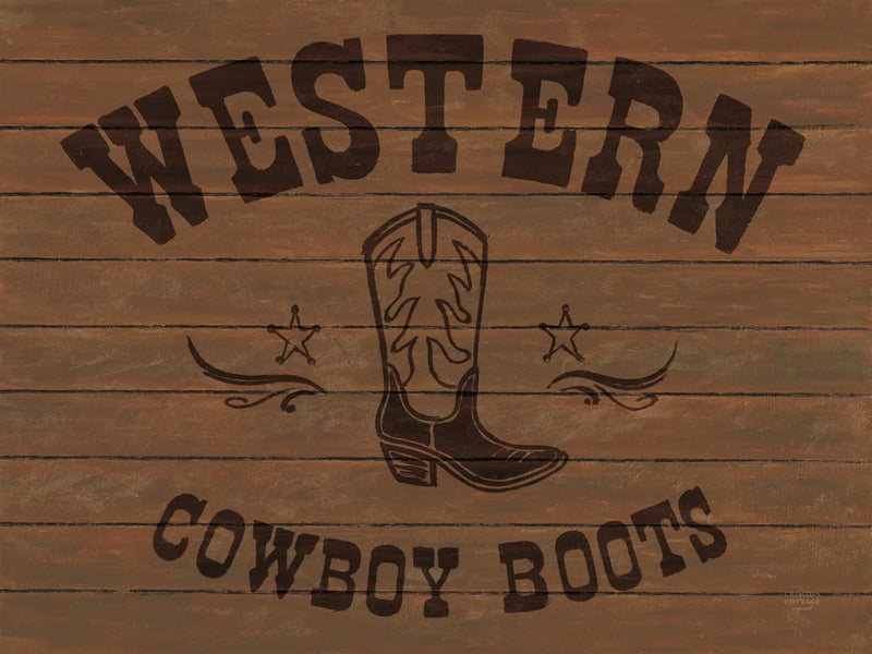 Yee Haw Sign Boots by Crimson Cottage