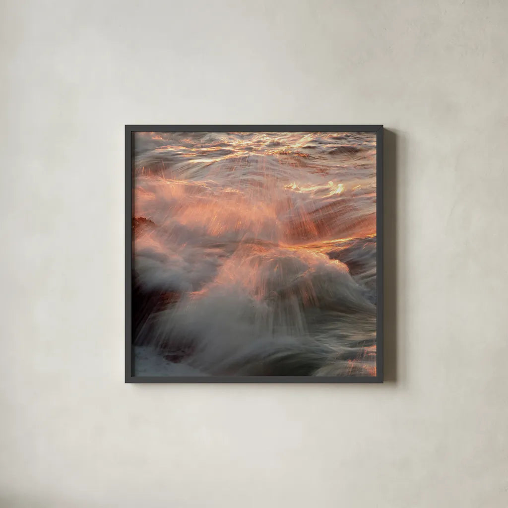 Wonder by Aledanda. Shown in a sleek black glass frame for a contemporary gallery look. Available as an archival giclee rolled canvas, fine art paper, or poster print. SKU 37440a.