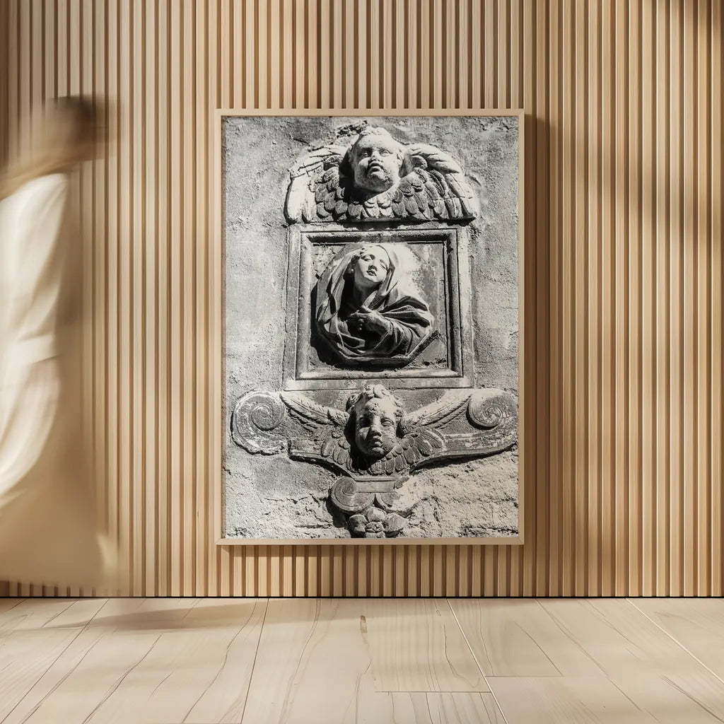 Trio by Aledanda. shown as over sized large wall art. Available as an archival giclee rolled canvas, fine art paper, or poster print. SKU 58396h.