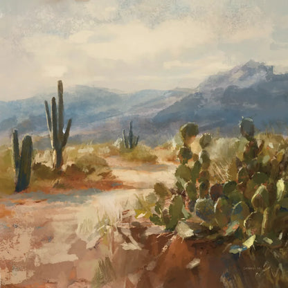 A Desert Journey by Danhui Nai. SKU 90888a. Archival Giclee Fine art print for wall decor.