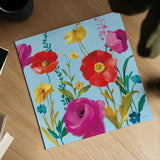 A Row of Brilliance by Danhui Nai. Shown as a detailed flat fine art print, highlighting archival giclee quality. Available as an archival giclee rolled canvas, fine art paper, or poster print. SKU 90704a.