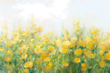 A Row of Yellow Blossoms by Danhui Nai. SKU 100173i. Archival Giclee Fine art print for wall decor.