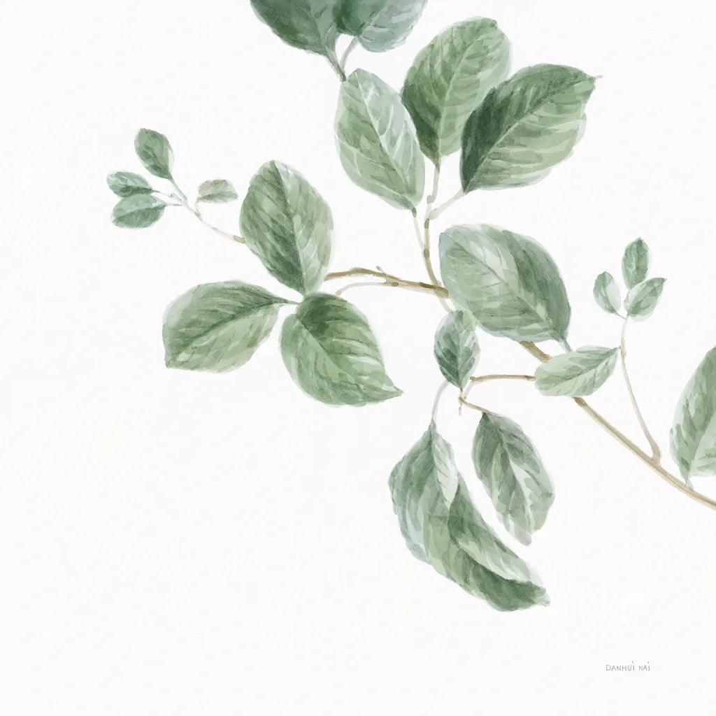 A Study of Leaves by Danhui Nai. SKU 92153a. Archival Giclee Fine art print for wall decor.