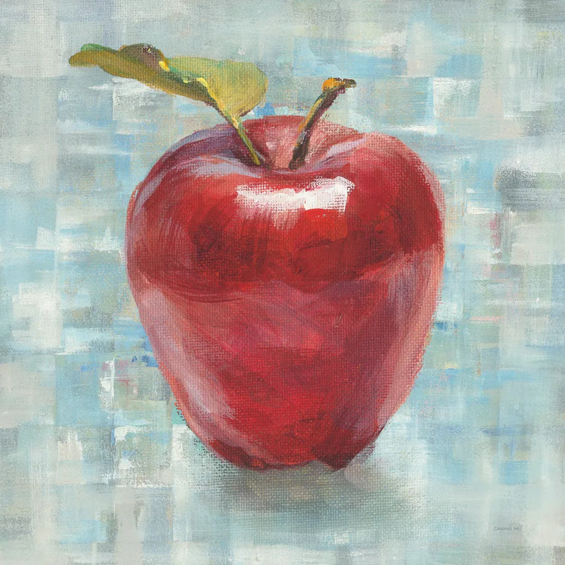 Abstract Apple by Danhui Nai. SKU 58941a. Archival Giclee Fine art print for wall decor.