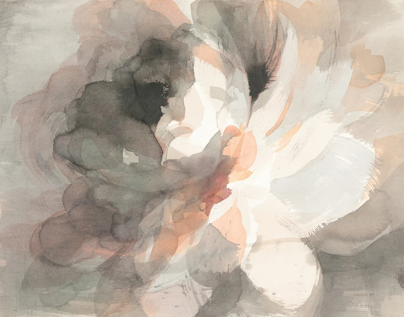 Abstract Peony Crop by Danhui Nai