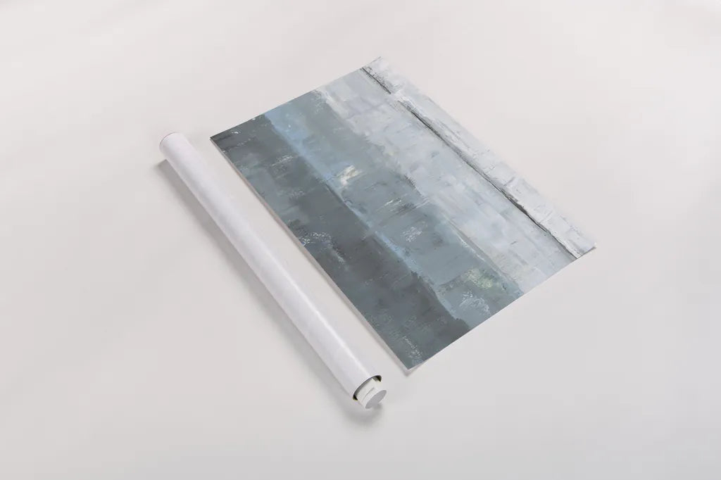 Abstract Seascape by Danhui Nai. shown as a rolled paper print. Available as archival giclee rolled canvas, fine art paper, or poster print. SKU 99340i.