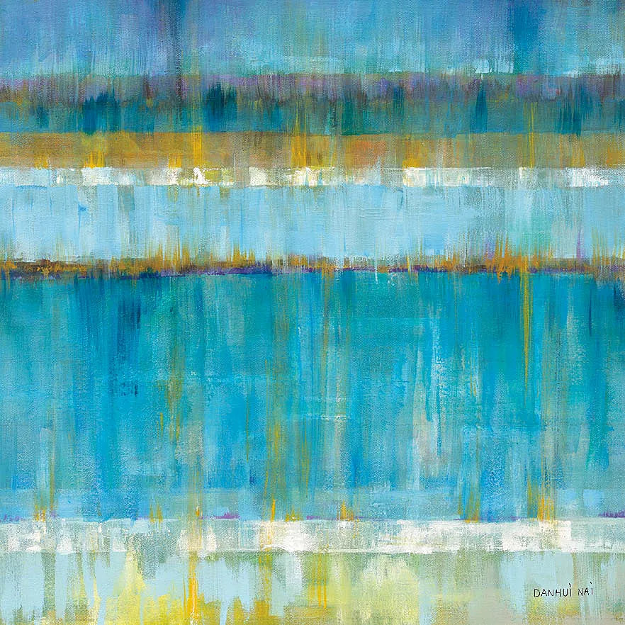 Abstract Stripes by Danhui Nai. SKU 20582a. Archival Giclee Fine art print for wall decor.