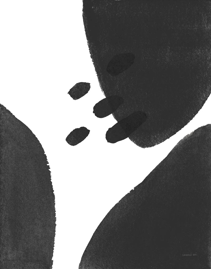 Abstract Tidepool I Black by Danhui Nai