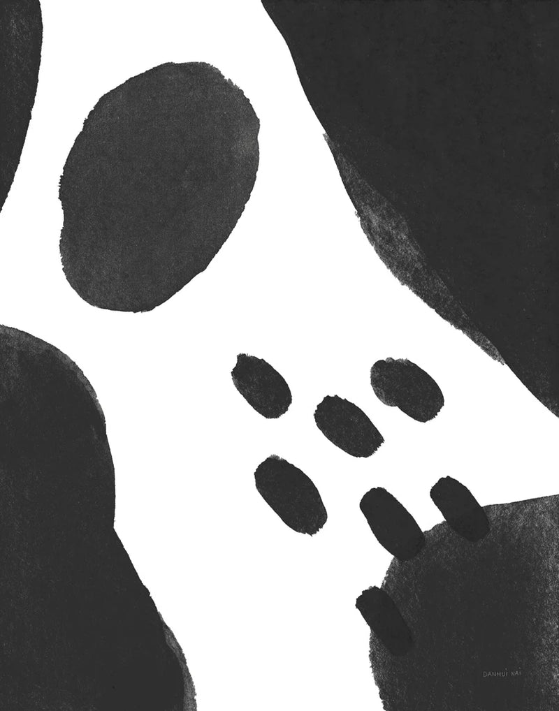 Abstract Tidepool II Black by Danhui Nai