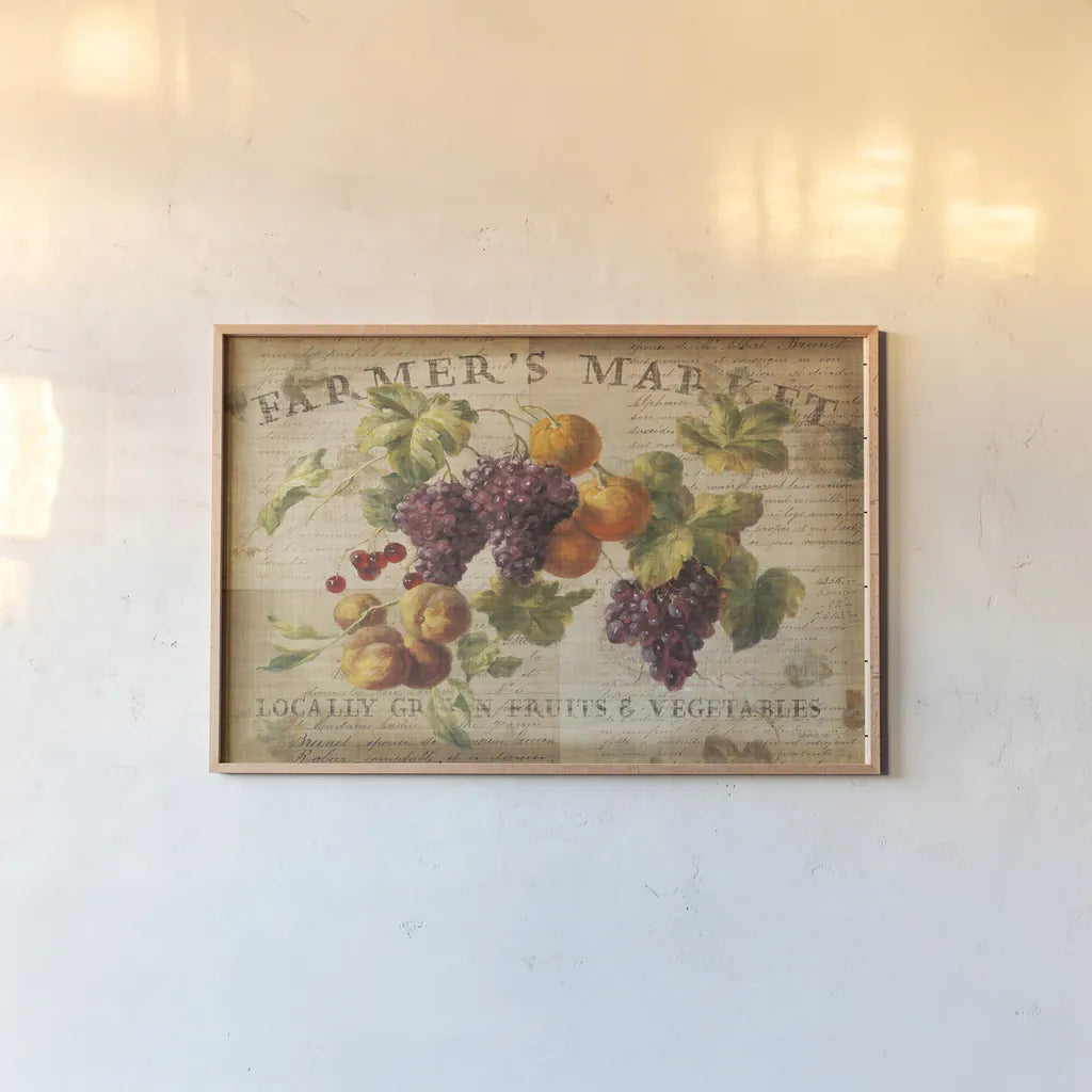 Abundant Fall by Danhui Nai. shown as a paper print in a natural frame. Available as a archival giclee rolled canvas, fine art paper, or poster print. SKU 15663i.