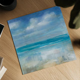 Across the Sea by Danhui Nai. Shown as a detailed flat fine art print, highlighting archival giclee quality. Available as an archival giclee rolled canvas, fine art paper, or poster print. SKU 66543a.