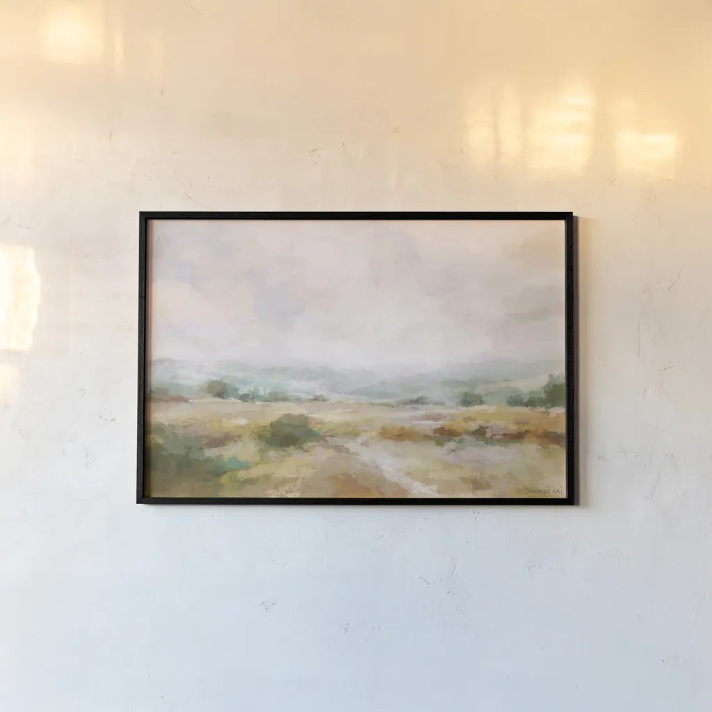 Afternoon Glow by Danhui Nai. shown as a paper print in a black flame. Available as a archival giclee rolled canvas, fine art paper, or poster print. SKU 100080i.