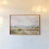 Afternoon Glow by Danhui Nai. shown as a paper print in a natural frame. Available as a archival giclee rolled canvas, fine art paper, or poster print. SKU 100080i.