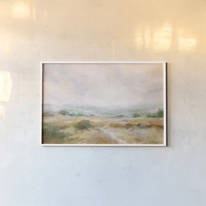 Afternoon Glow by Danhui Nai. shown as a paper print in a white frame. Available as a archival giclee rolled canvas, fine art paper, or poster print. SKU 100080i.