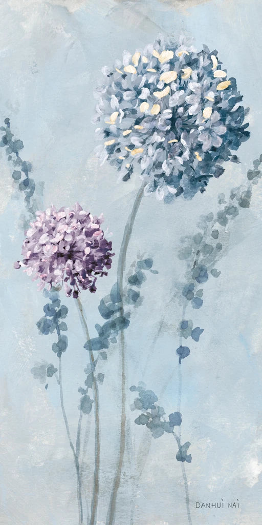 Airy Blooms I Purple by Danhui Nai