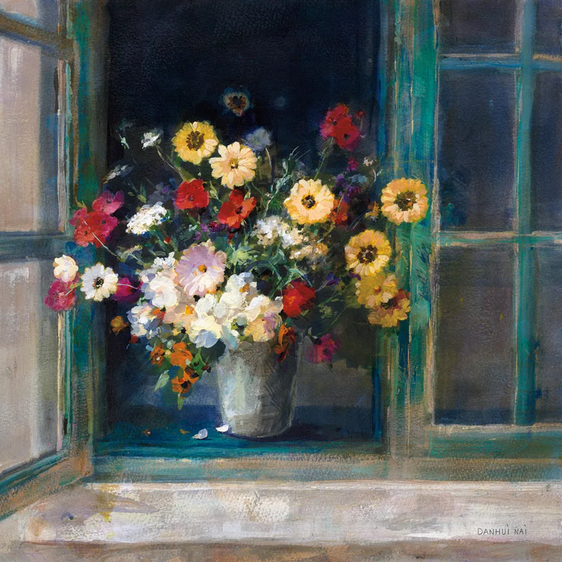 All Abloom by Danhui Nai. SKU 68644a. Archival Giclee Fine art print for wall decor.