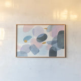 All Coming Together I by Danhui Nai. shown as a paper print in a natural frame. Available as a archival giclee rolled canvas, fine art paper, or poster print. SKU 66045i.