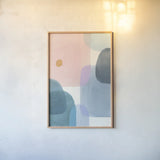 All Coming Together II by Danhui Nai. shown as a paper print in a natural frame. Available as a archival giclee rolled canvas, fine art paper, or poster print. SKU 66046h.