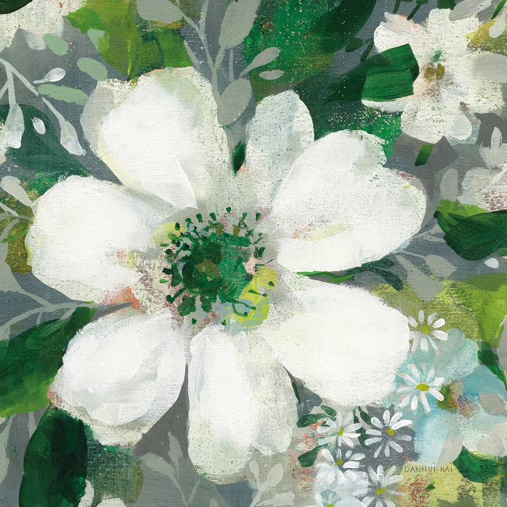 Anemone and Friends V by Danhui Nai. SKU 54959a. Archival Giclee Fine art print for wall decor.