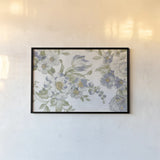 Antique Flowers Light Crop by Danhui Nai. shown as a paper print in a black flame. Available as a archival giclee rolled canvas, fine art paper, or poster print. SKU 44816i.