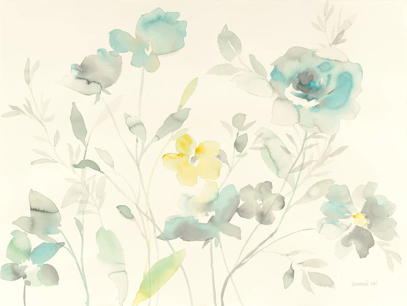Aqua Roses by Danhui Nai