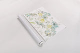 Aqua Roses Shadows by Danhui Nai. shown as a rolled paper print. Available as archival giclee rolled canvas, fine art paper, or poster print. SKU 35446i.