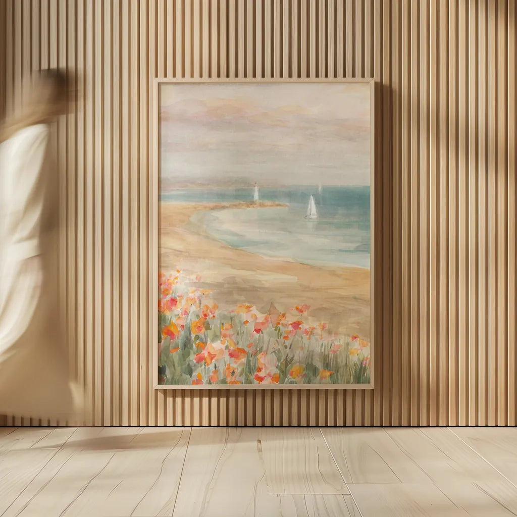 Around the Point I by Danhui Nai. shown as over sized large wall art. Available as an archival giclee rolled canvas, fine art paper, or poster print. SKU 70934h.