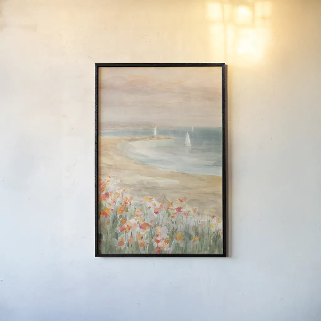 Around the Point I by Danhui Nai. shown as a paper print in a black flame. Available as a archival giclee rolled canvas, fine art paper, or poster print. SKU 70934h.