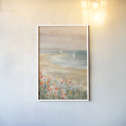 Around the Point I by Danhui Nai. shown as a paper print in a white frame. Available as a archival giclee rolled canvas, fine art paper, or poster print. SKU 70934h.