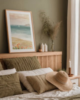 Around the Point II by Danhui Nai. shown as a paper print in a natural frame. Available as a archival giclee rolled canvas, fine art paper, or poster print. SKU 70935h.