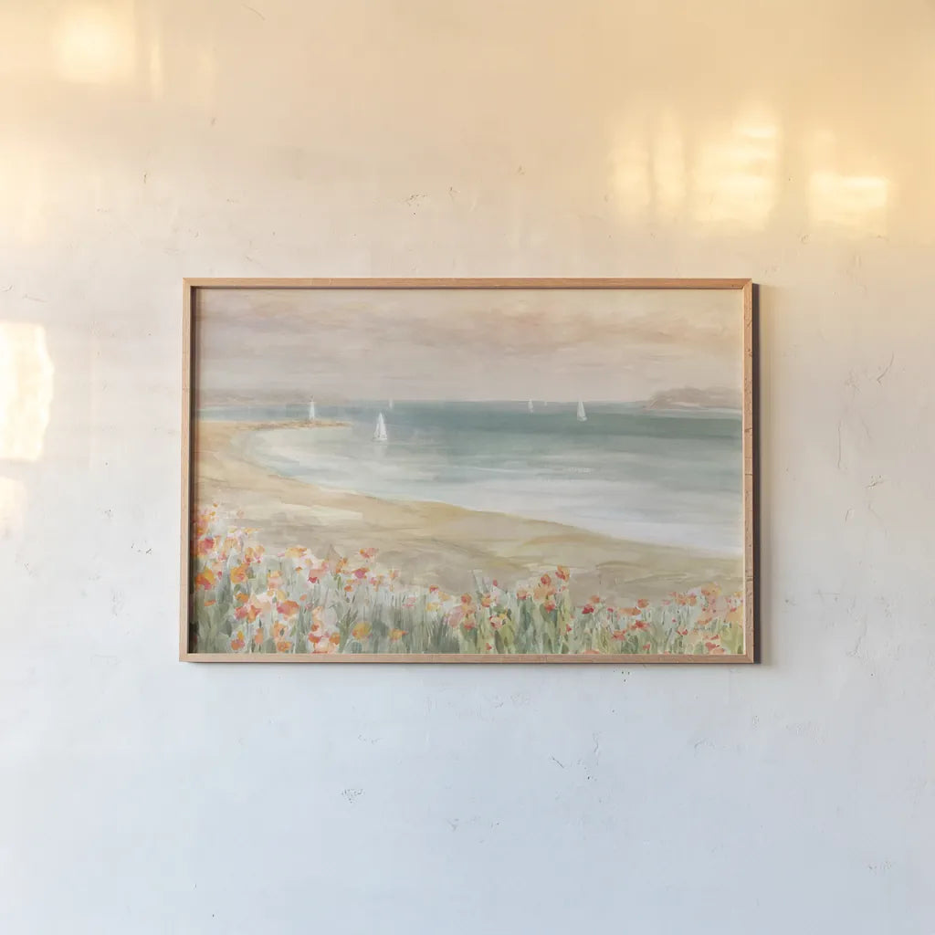 Around the Point III by Danhui Nai. shown as a paper print in a natural frame. Available as a archival giclee rolled canvas, fine art paper, or poster print. SKU 71286i.