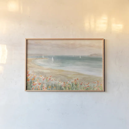Around the Point III by Danhui Nai. shown as a paper print in a natural frame. Available as a archival giclee rolled canvas, fine art paper, or poster print. SKU 71286i.