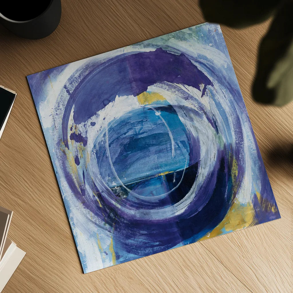 Around the World by Danhui Nai. Shown as a detailed flat fine art print, highlighting archival giclee quality. Available as an archival giclee rolled canvas, fine art paper, or poster print. SKU 74117a.