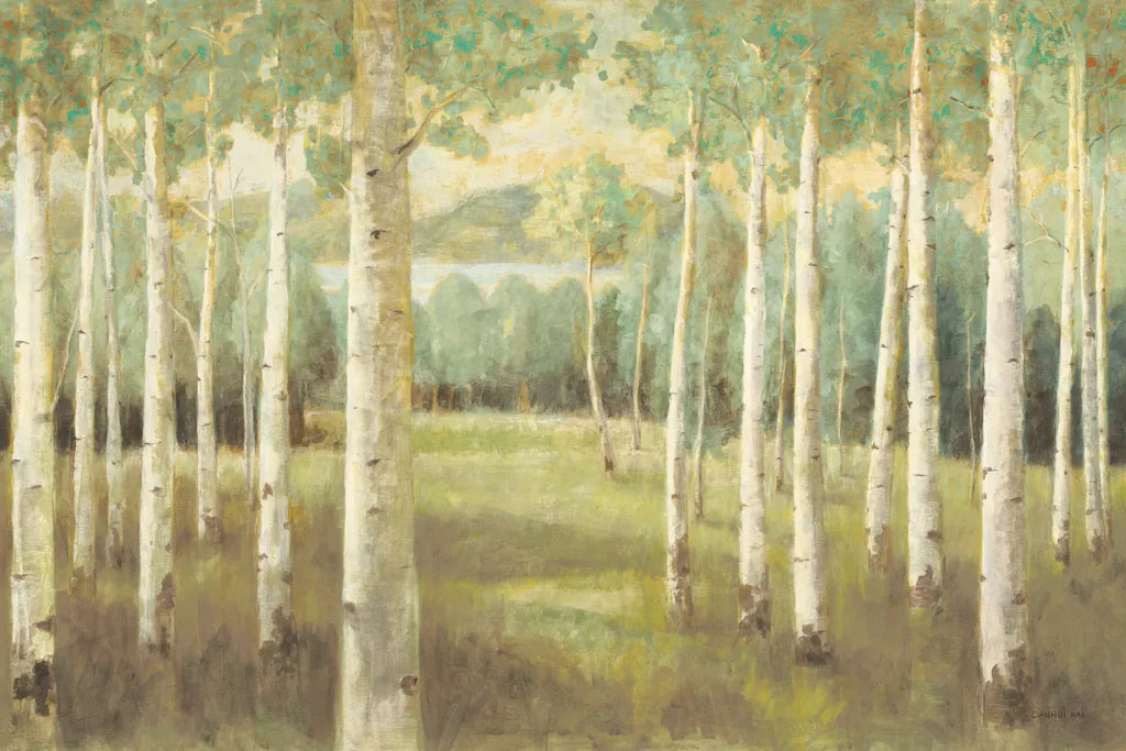 Aspens Neutral by Danhui Nai. SKU 46152i. Archival Giclee Fine art print for wall decor.
