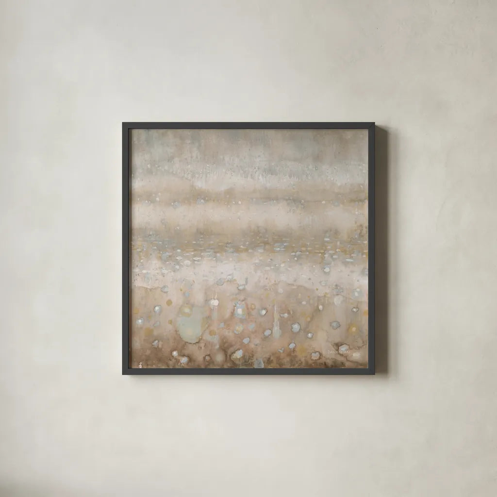 Atmosphere by Danhui Nai. Shown in a sleek black glass frame for a contemporary gallery look. Available as an archival giclee rolled canvas, fine art paper, or poster print. SKU 84150a.