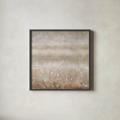Atmosphere by Danhui Nai. Shown in a sleek black glass frame for a contemporary gallery look. Available as an archival giclee rolled canvas, fine art paper, or poster print. SKU 84150a.