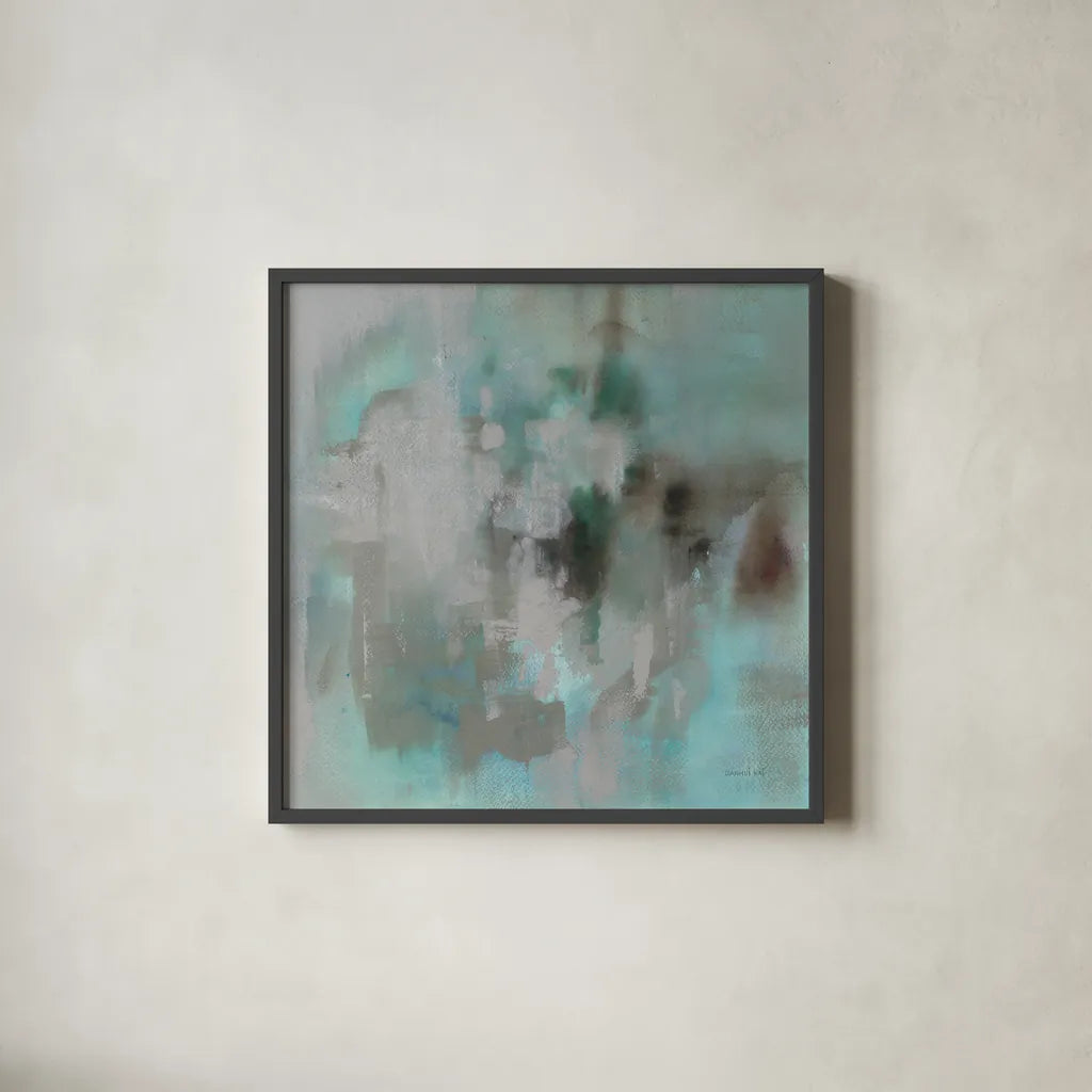 Aurora by Danhui Nai. Shown in a sleek black glass frame for a contemporary gallery look. Available as an archival giclee rolled canvas, fine art paper, or poster print. SKU 79462a.