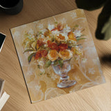 Autumn Bouquet by Danhui Nai. Shown as a detailed flat fine art print, highlighting archival giclee quality. Available as an archival giclee rolled canvas, fine art paper, or poster print. SKU 29547a.