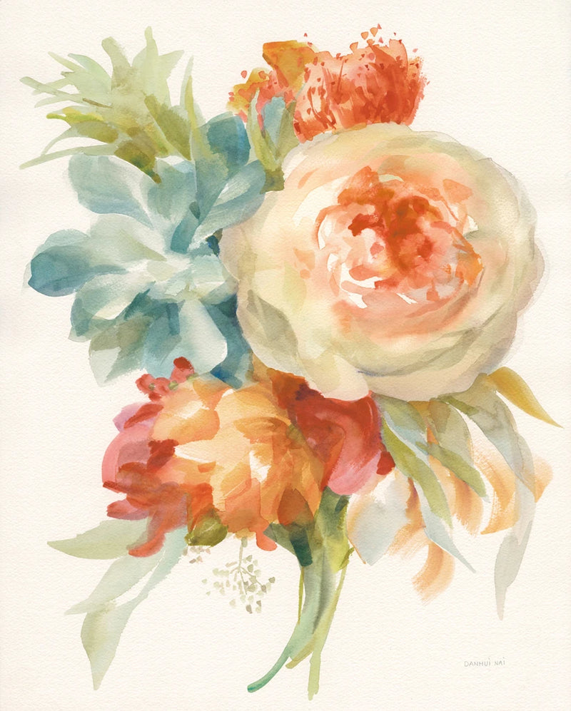 Autumn Garden Bouquet I by Danhui Nai
