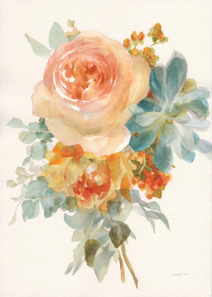 Autumn Garden Bouquet II by Danhui Nai