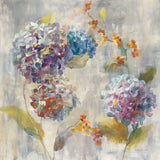 Autumn Hydrangea I by Danhui Nai. SKU 17998a. Archival Giclee Fine art print for wall decor.