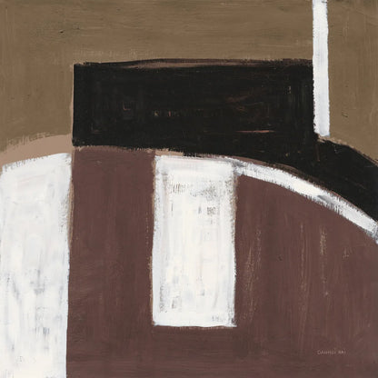 Balancing Act Brown by Danhui Nai. SKU 85457a. Archival Giclee Fine art print for wall decor.