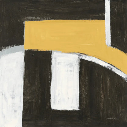 Balancing Act Yellow by Danhui Nai. SKU 88104a. Archival Giclee Fine art print for wall decor.