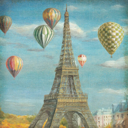 Balloon Festival by Danhui Nai. SKU 13498a. Archival Giclee Fine art print for wall decor.