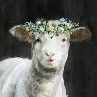 Barnyard Whimsy II by Danhui Nai. SKU 90432a. Archival Giclee Fine art print for wall decor.