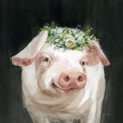 Barnyard Whimsy III by Danhui Nai. SKU 90433a. Archival Giclee Fine art print for wall decor.